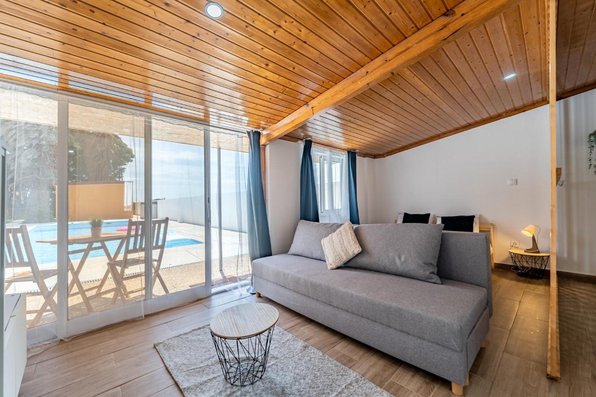 Wake Up With The Sea Breeze- House With Pool Ap1 Apartment Lavra Exterior foto